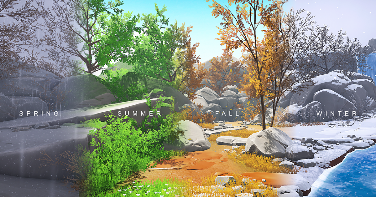 Customizable Rocks And Stones (Stylized, URP & Built-In)