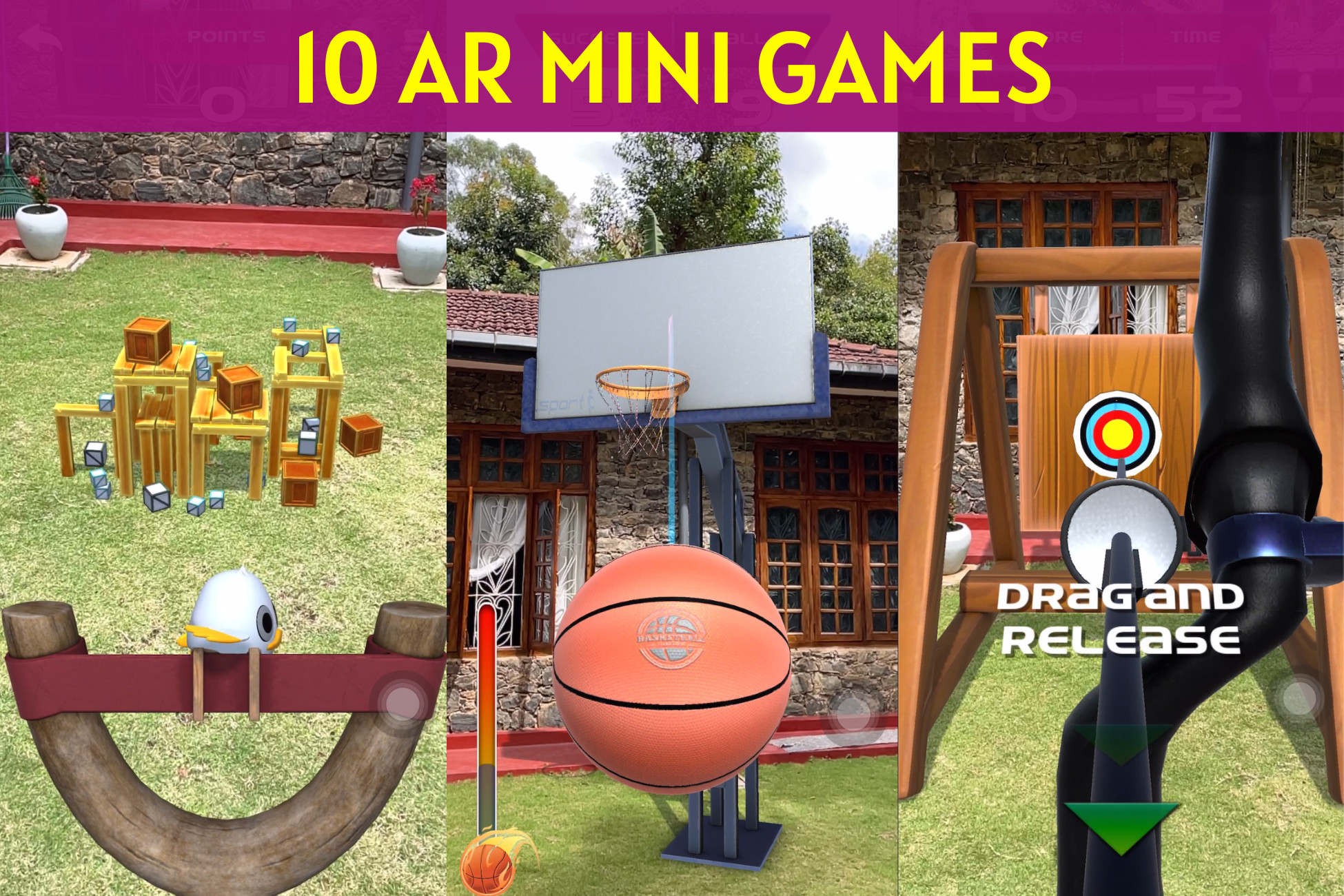 Easy AR Mini Games pack preview 2