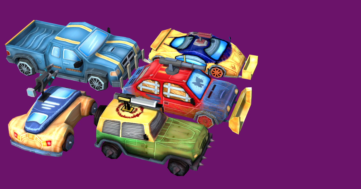 Zombie Cars And Weapons Pack preview 2