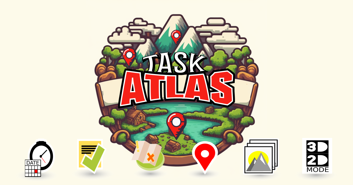 Task Atlas - Tasks, Stickies, Maps, Reference Galleries and more! preview 2