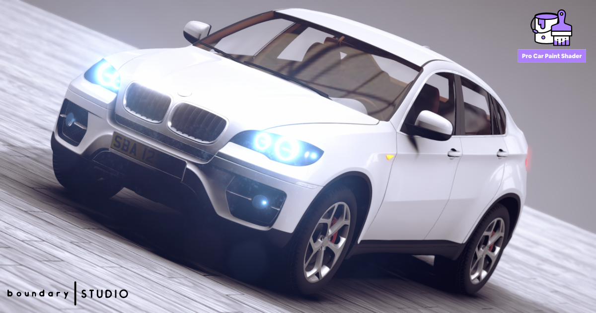 Pro Car Paint Shader preview 2