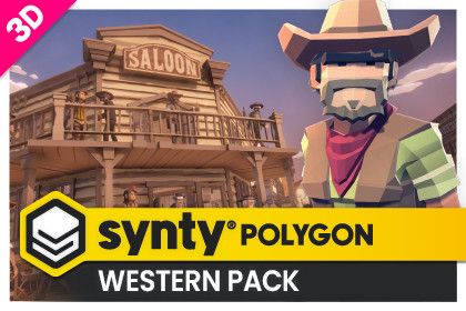 POLYGON - Western Pack - Art by Synty