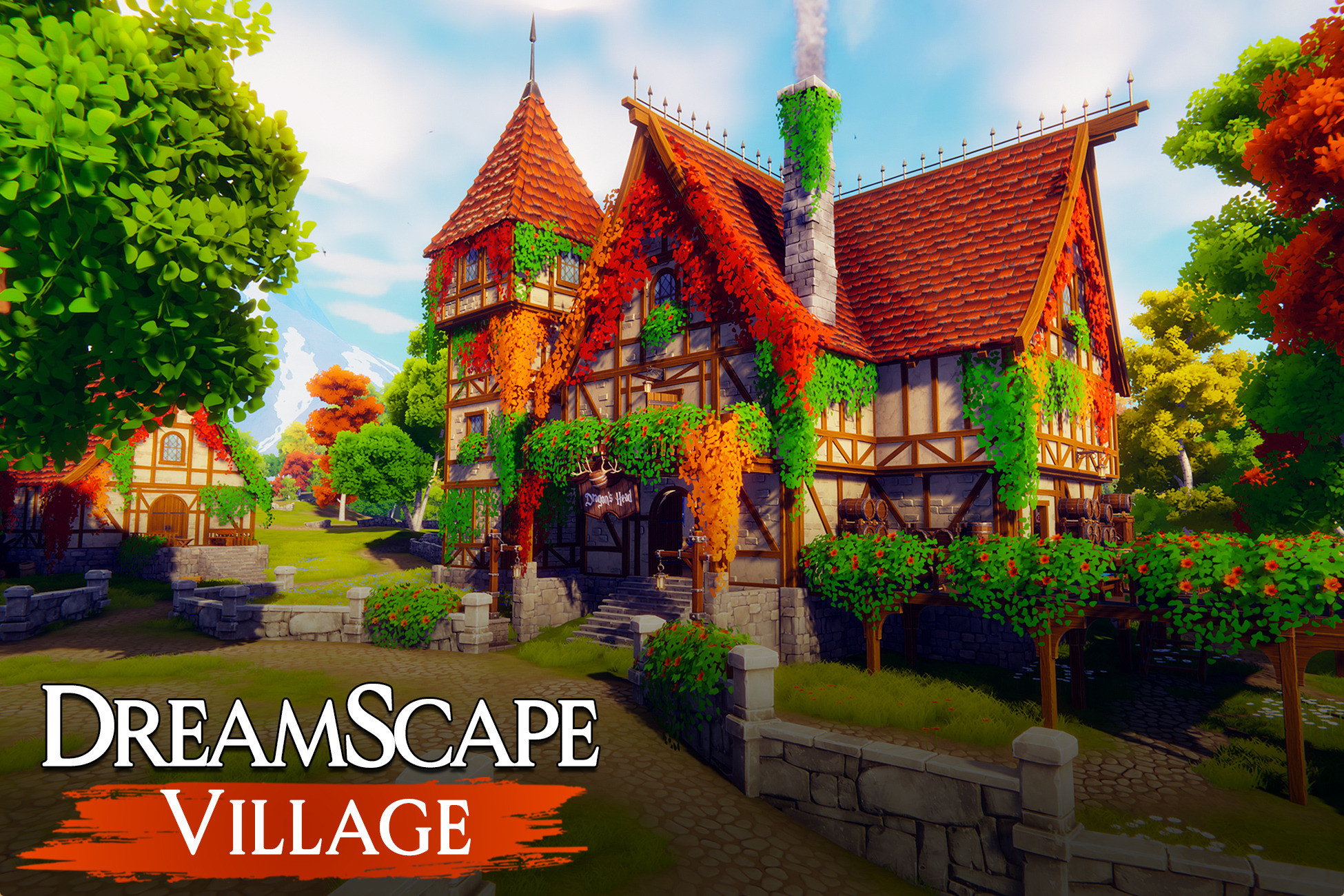 Dreamscape Village - Stylized Fantasy Open World preview 2