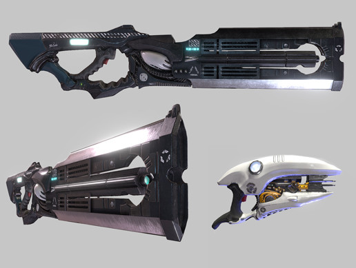 Energy RifleBlade and Gun preview 2