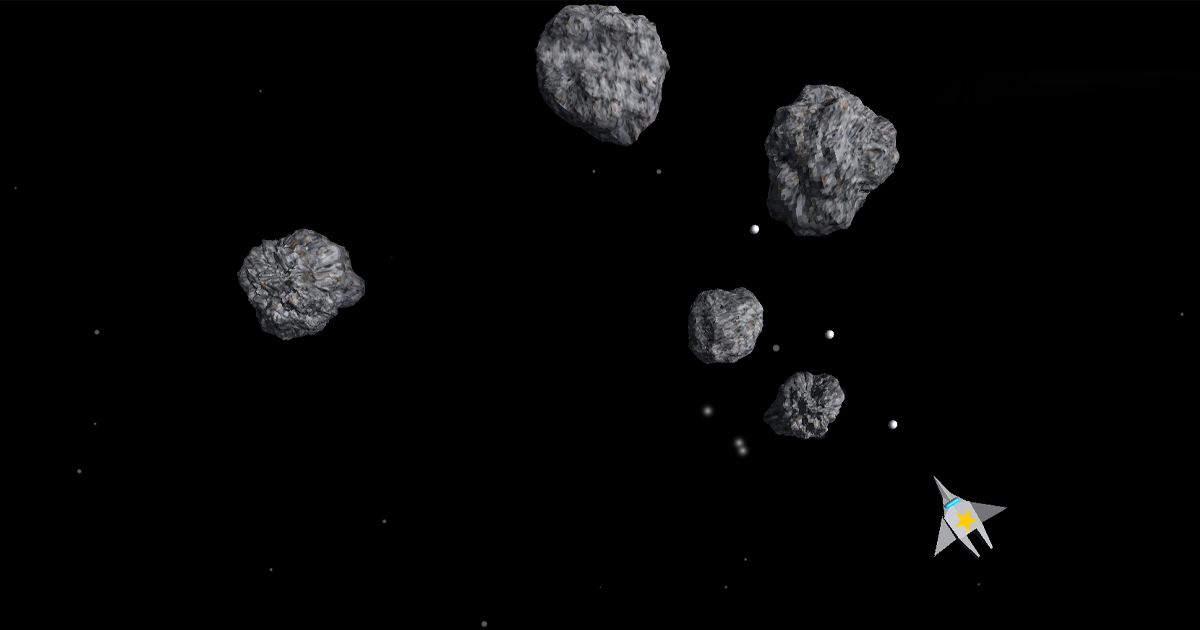 Galaxy Blast - Space Destroyer - Top-Down Game For Android And iOS | Tutorials preview 2