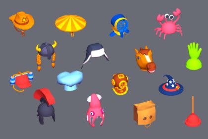 Hyper-Casual Hats