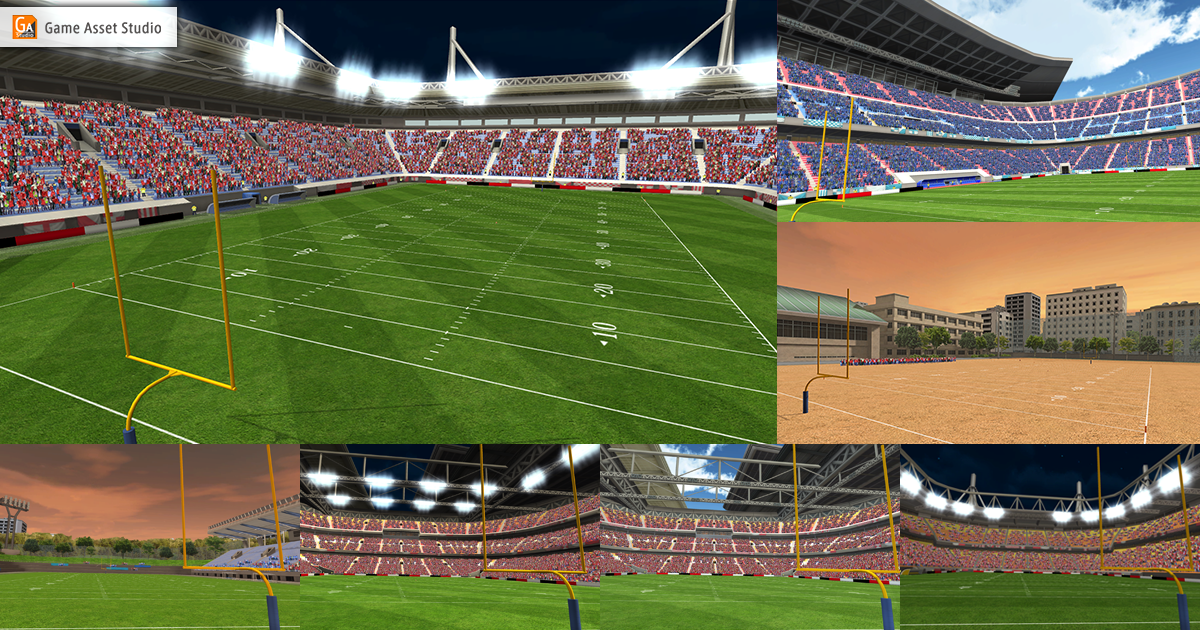 American Football Stadiums Pack preview 2