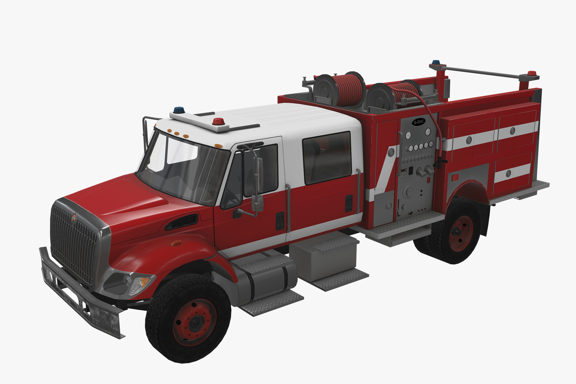 Fire Truck Red (149) preview 2