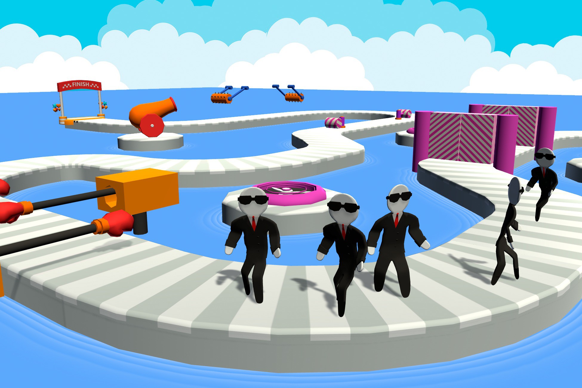 Casual level pack + Paper man character