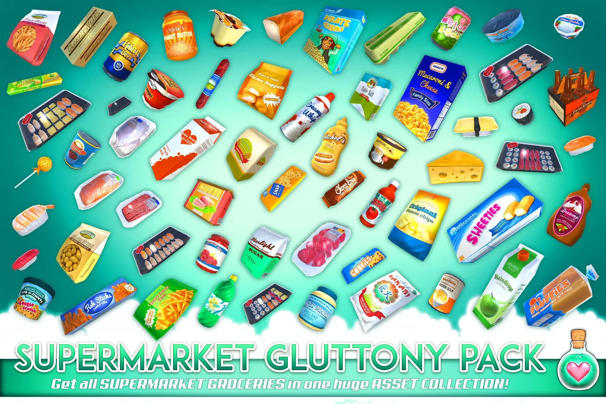 Supermarket Gluttony Pack
