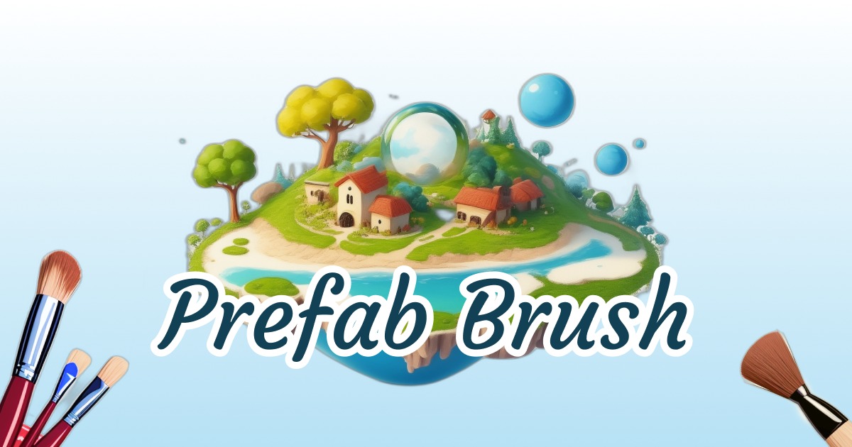 Prefab Brush - Easy Object Placement Tool & Level Designer preview 2