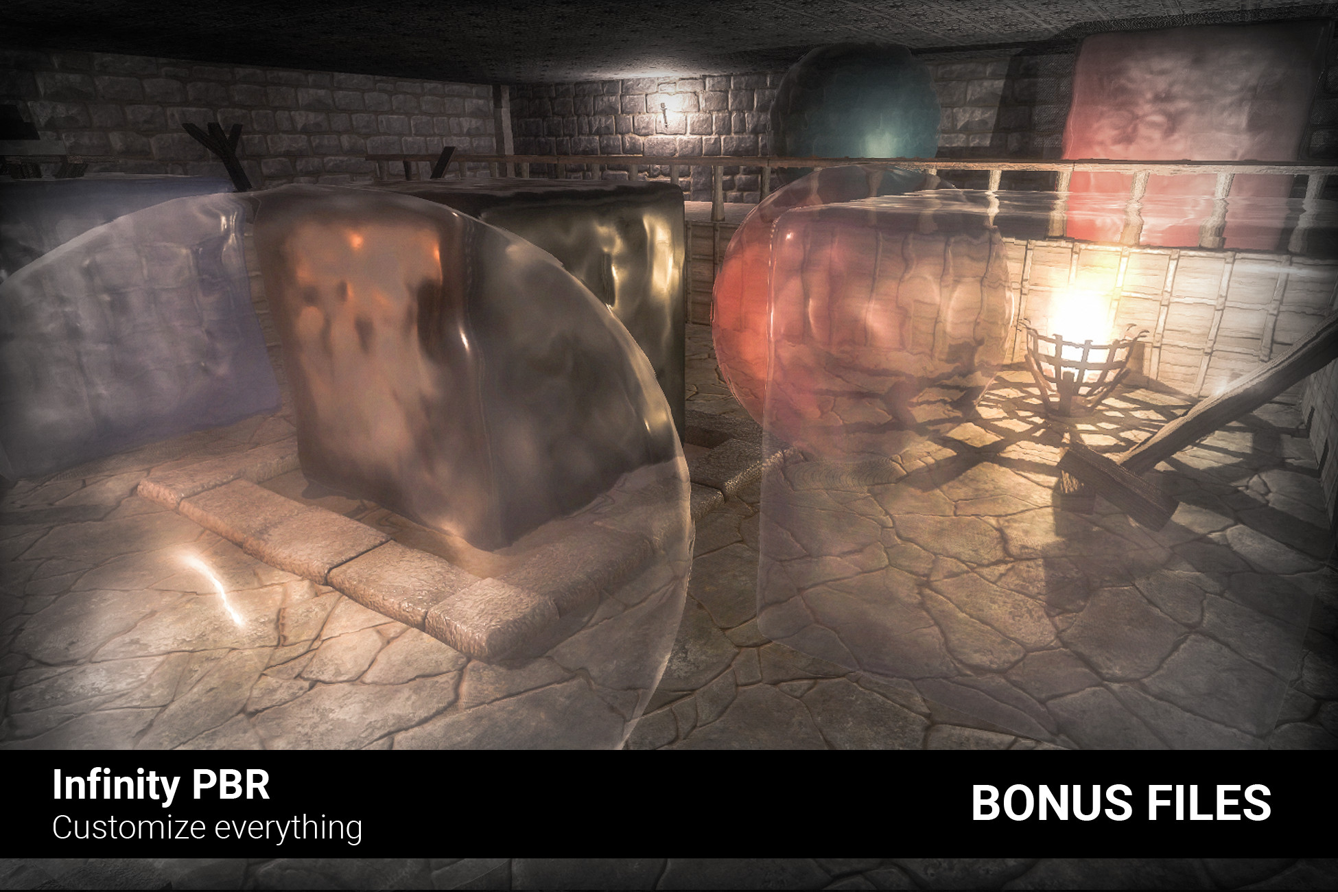 Gelatinous Cube & Sphere - Bonus Files 1 - Concept Art | 3D Creatures preview 2