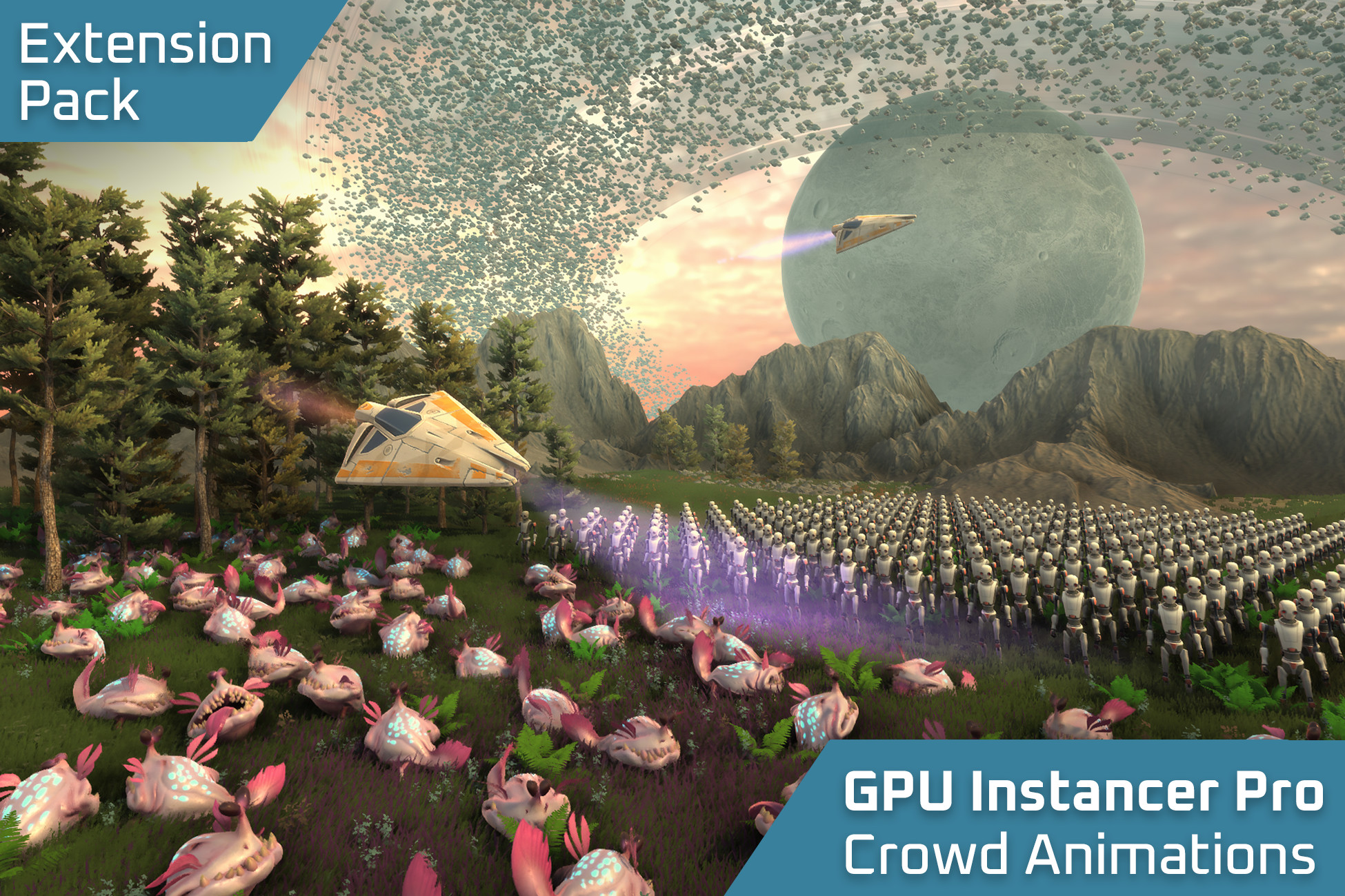 GPU Instancer Pro - Crowd Animations