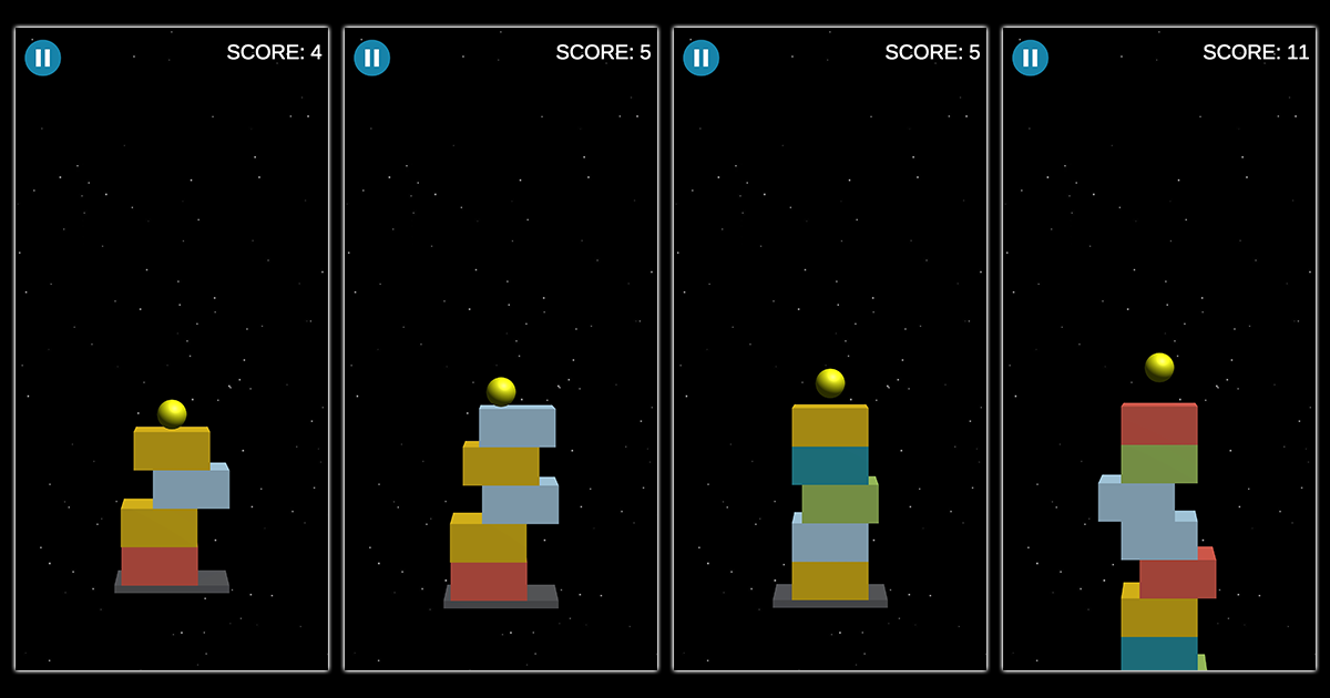 Space Climber - hyper casual game template | Packs preview 2