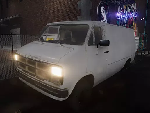 90s Old Van