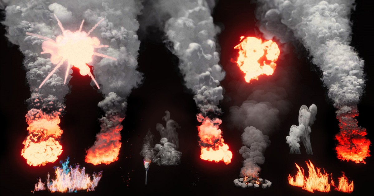 Fire & Smoke - Dynamic Nature preview 2